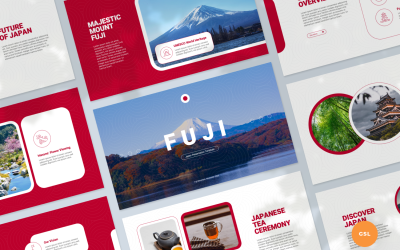 Fuji - Japan Presentation Google Slides Template