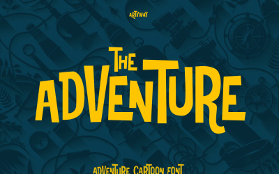 探险卡通:设计有趣和有趣的字体的完美字体