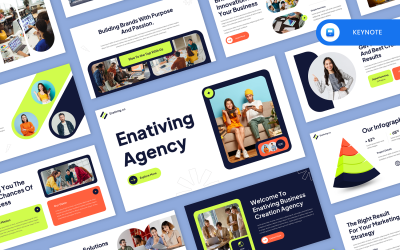 Enativing - Creative Agency Keynote Template