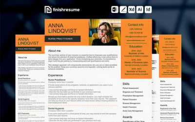 Nurse practitioner Resume Template | Finish Resume