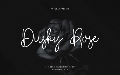 Dusky Rose Handwriting Font