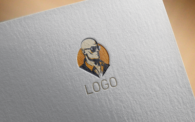 Elegant Man Logo 4-0439-23