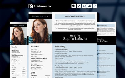 Front-End Developer Resume Template | Finish Resume