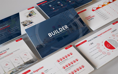 Builder - Modelo de Keynote de Construção