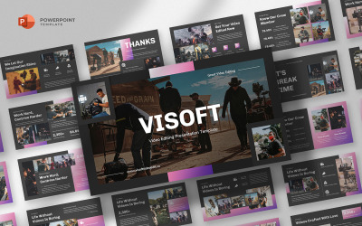 Visoft - Video &amp;amp; Film Powerpoint Template