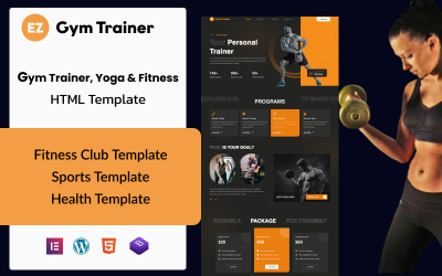 EZ Gym Trainer: Ultimatives WordPress-Theme für Fitnessexperten und Fitnesstrainer