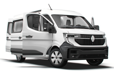 Renault Master L2H2 CrewCab Van HQ Интерьер 2024 г.