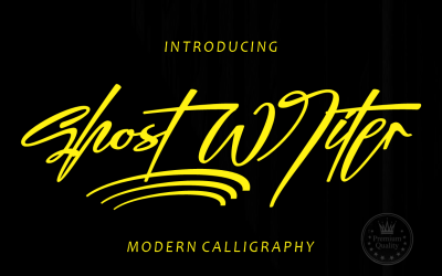 Ghost Writer HandWrittent Font