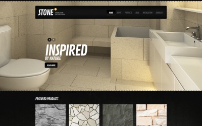 Black Interior Design Drupal Template