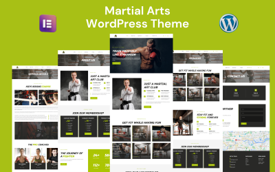 Kampfsport Elementor WordPress Theme