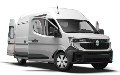 Renault Master L3H3 Van HQ interiér 2024