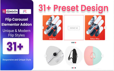 Plug-in WordPress Flip Carousel per Elementor