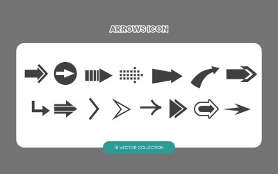 Arrows Icon Vector Set Collection