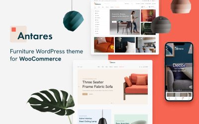 Antares – тема меблів WooCommerce