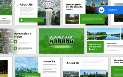 Godong - Green City Keynote Template