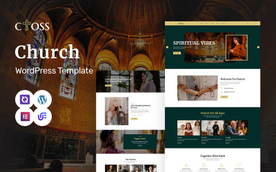 Cross – Elementor-WordPress-Theme für Kirche und Religion