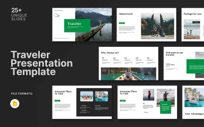 Traveler Google Slide Presentation Template