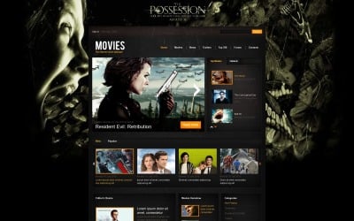 Internet Movie Database Drupal Template