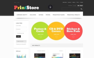 Print Store VirtueMart Template