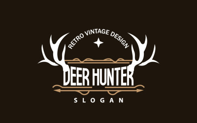 Deer Logo Deer Hunter Forest Animal V38