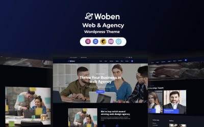 Woben - Thème WordPress pour agence Web