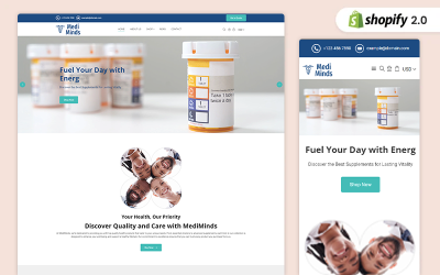 MediMinds – Health and Wellness Shopify Theme