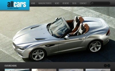 Automobile Club Drupal Template