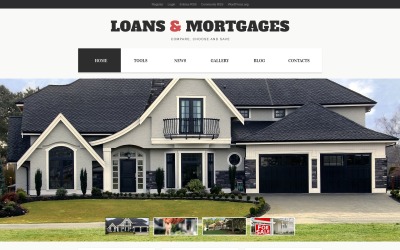 Light Mortgage WordPress Theme