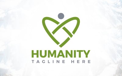 Creative Heart Humanity Logo Design