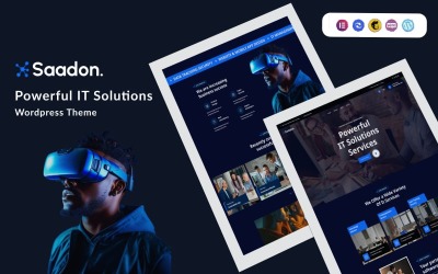Saadon - Teknik IT-tjänster WordPress-tema