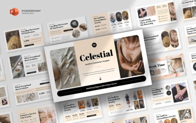 Celestial - Luxury Jewelry Powerpoint Template