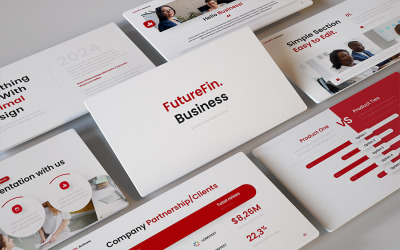 FutureFin - Business PowerPoint Template