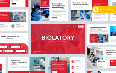 Biolatório - Laboratório e Pesquisa Científica Google Slide