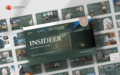 Insideer – Modèle PowerPoint de décoration d&amp;#39;intérieur