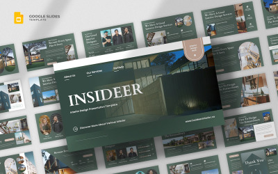 Insider - Modello di Google Slides per la progettazione degli interni