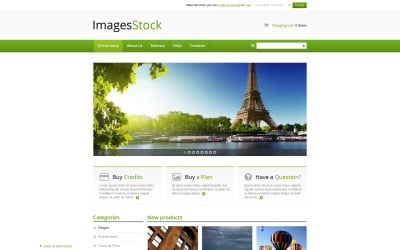 Image Stock VirtueMart Template