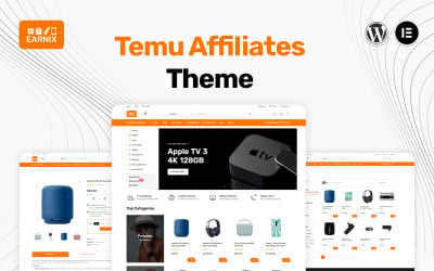 Earnix - Tema WooCommerce per affiliati Temu