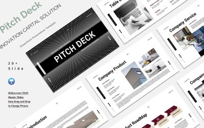 Шаблон основного доклада «Возможность Pitch Deck»