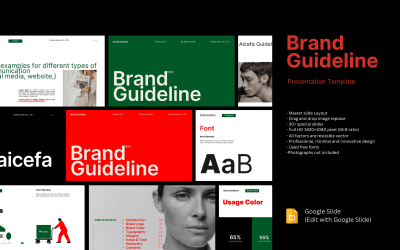 Brand Guideline/Google Slides Presentation Template.