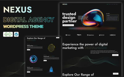 Nexus – téma WordPress pro digitální agenturu a IT řešení