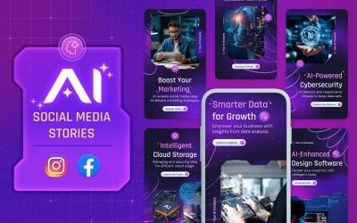 Storie sui social media con intelligenza artificiale