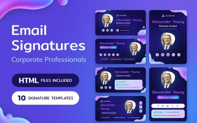 Email Signature - Banking and Finance