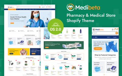 Medibeta - Pharmacy, Medical and Healthcare Store Shopify 2.0 Responsive Theme