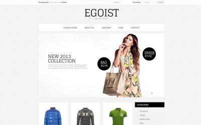 Egoist VirtueMart Template