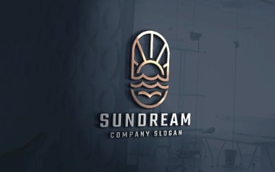 Sun Dream Travel Professional Logo