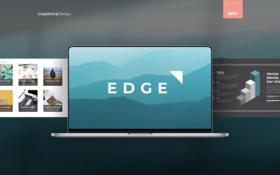 Edge PowerPoint bemutatósablon