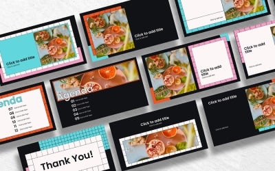 Detox, Spa, cafe PowerPoint Template