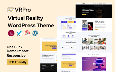 VRPro - Virtual Reality WordPress-tema