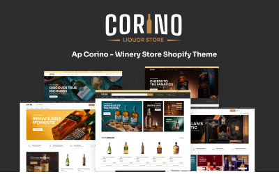 Ap Corino - Тема Shopify для виноробного магазину