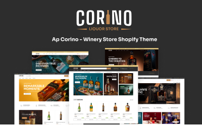 Ap Corino - Tema Shopify per negozi di vini